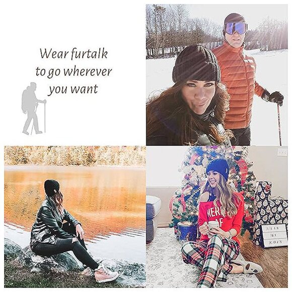 Winter Hats for Women Brown - Picture 5 of 6